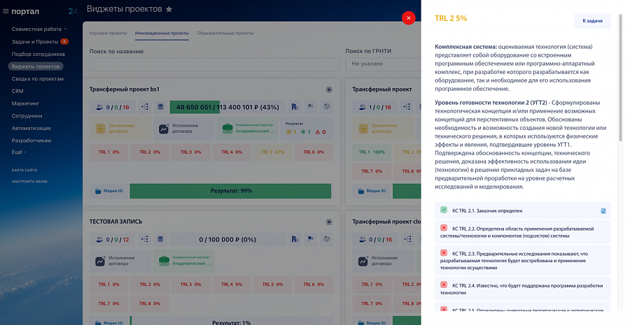 Изображение Дашборды научных проектов слайд 6